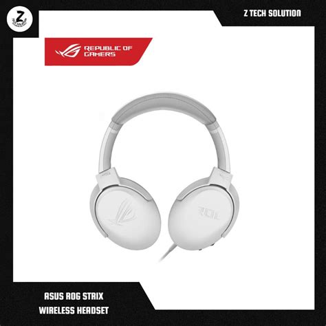 Asus Rog Strix Go Core 35mm Wired Gaming Headset Moonlight White Edition Z Tech Solution