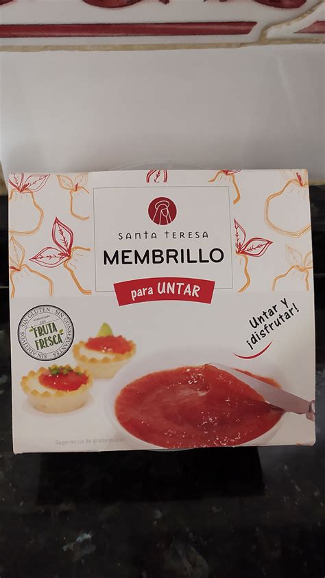 Membrillo Para Untar Producto Bajo En Histamina Sin Gluten Sin