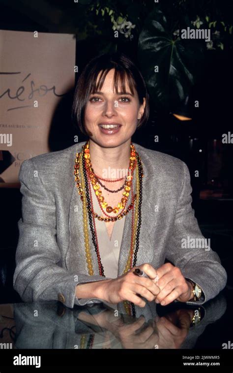 Isabella Rossellini At A Tresor Photo Op In 1990 Credit Ralph