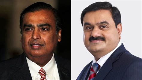 All Eyes On Mukesh Ambani And Gautam Adani To Deliver Indias Green Goals Company Business News