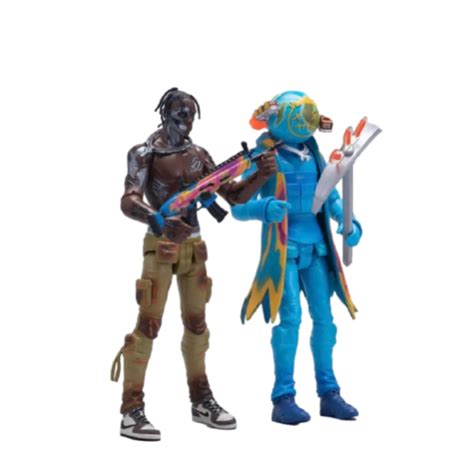 TRAVIS SCOTT FORTNITE 12 ACTION FIGURE SET OF 2 | AREA 02