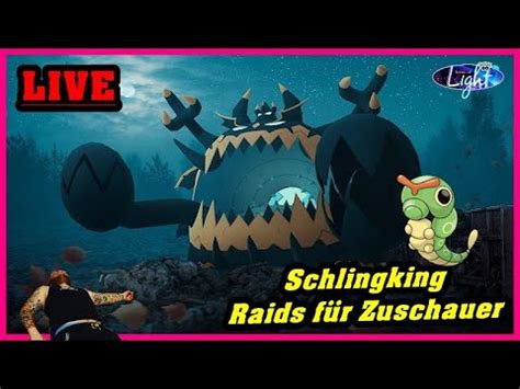 LIVE Shiny Schlingking Raids für Zuschauer Pokémon GO Deutsch