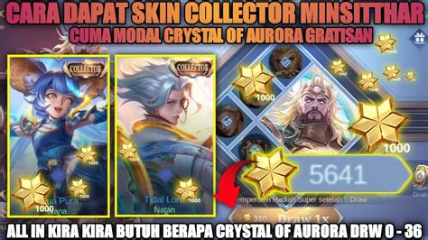 BUTUH BERAPA COA Cara Mendapatkan Skin Collector Minsitthar Modal