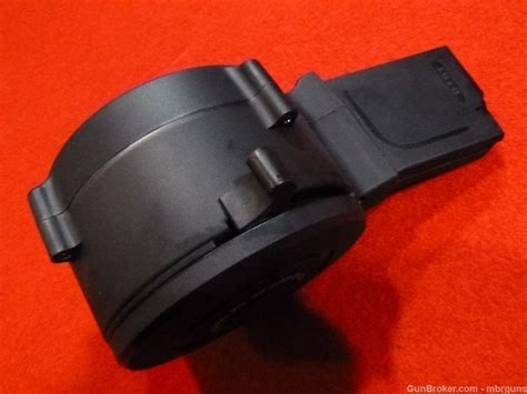 Rwb Ar15 M16 50 Round Drum Magazine 223 556 Black New Ar15