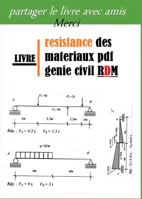 resistance des materiaux exercices corrigés pdf