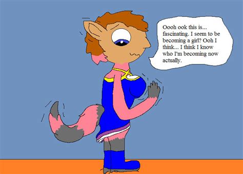 Lily the raccoon TF TG pt.5 by Justin-T-Hunt on DeviantArt