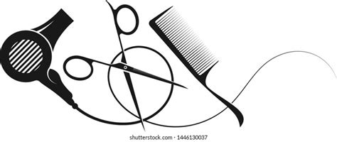 Scissors And Comb Clip Art