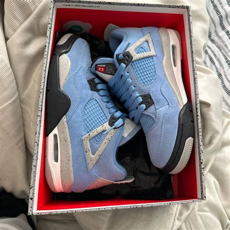 Jordan Brand Jordan 4 unc blue retro | Grailed