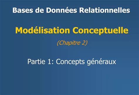 Ppt Bases De Données Relationnelles Powerpoint Presentation Free