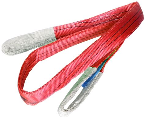 Metre Red Polyester Webbing Sling