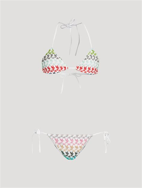 MISSONI Zig Zag Jacquard Bikini Set Holt Renfrew