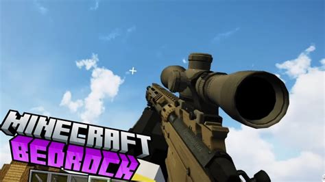 Blessed Guns Addon 1 5 Showcase 3D Guns Addon For Minecraft Bedrock