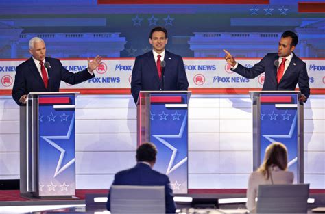 The First Gop Debate — By The Numbers