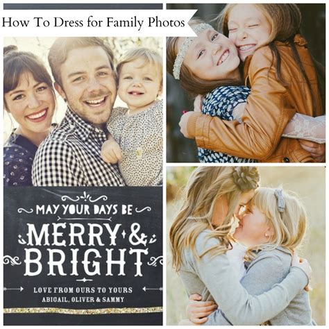 Holiday Cards: How To Dress for Family PhotosMom it Forward