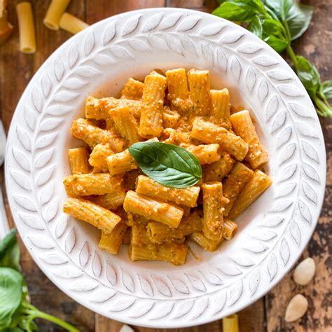 The Greatest Pasta Dish From Italy Rigatoni With Sicilian Pesto