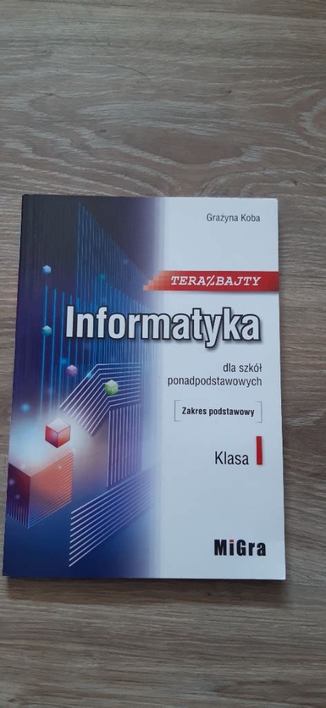 Teraz Bajty Informatyka Klasa Piekary L Skie Kup Teraz Na