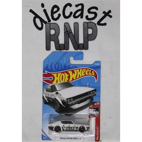 HOT WHEELS Hitam PUTIH 風火輪 Nissan Skyline GT R Kenmeri 蝦皮購物