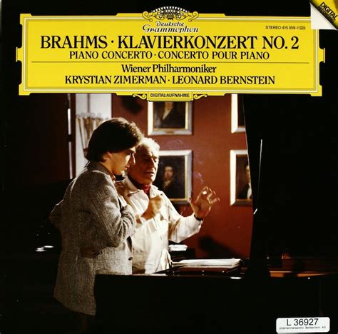 Leonard Bernstein Wiener Philharmoniker Krystian Zimerman Brahms