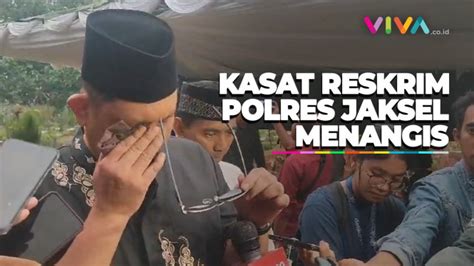 Tangis Kasat Reskrim Usai Pemakaman 4 Bocah Dibunuh Ayahnya Vlix Id