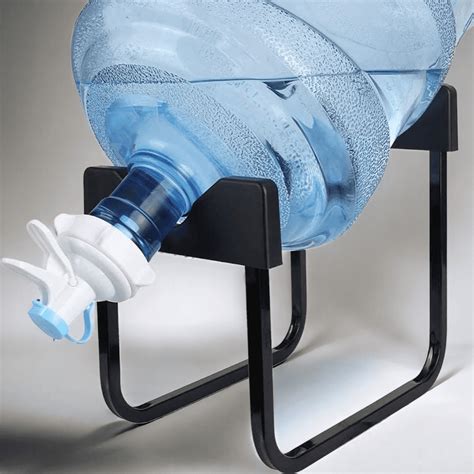 dispenser bottle stand  faucet  slip water galloon drink cradl