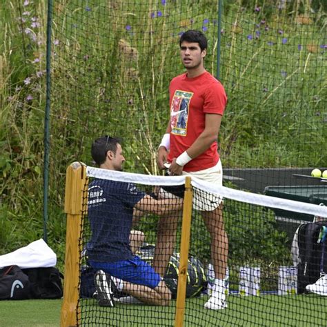 Carlos Alcaraz Avant Son Entr E En Lice Wimbledon Je Me Sens Tr S