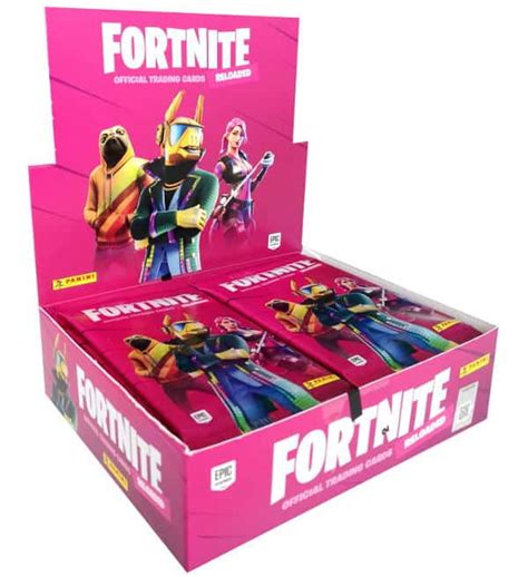 Panini Fortnite Reloaded Trading Cards Box With 36 Packets Stickerpoint