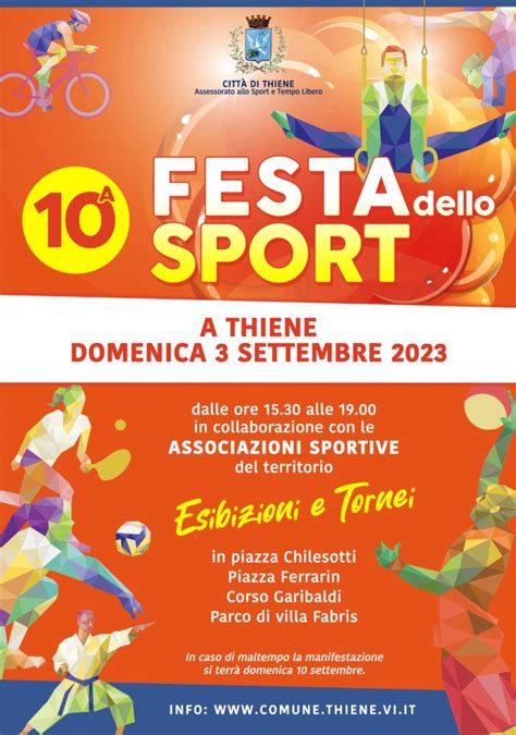 Prima Il Buon Rientro E Poi La Grande Festa Dello Sport A Thiene Nel