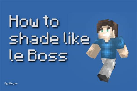 How To Shade Your Minecraft Skin Minecraft Blog