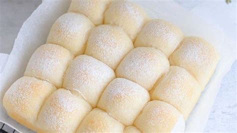 Resep Snow Milk Bun Viral Roti Manis Yang Diburu Oleh Penggemar