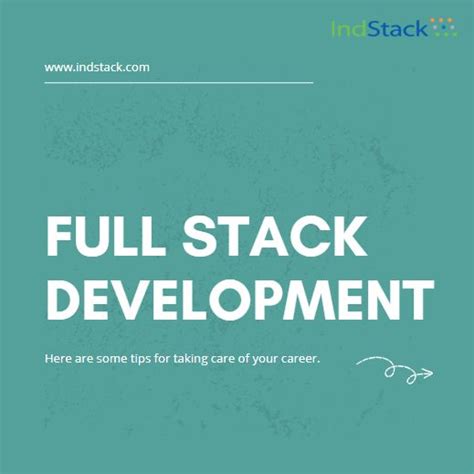 Full Stack Development 🌐