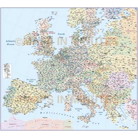 Printable Road Map Of Europe - Dorree Kassandra