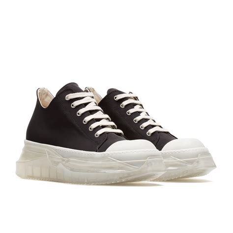 Rick Owens Drkshdw Low Abstract Sneaker Black Garmentory