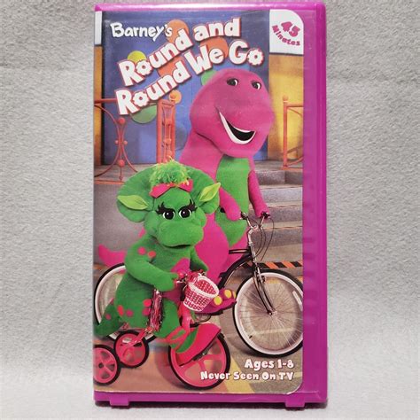 Barney - Round and Round We Go (VHS, 2002) for sale online | eBay ...