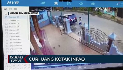 Dua Pelaku Pencurian Uang Di Kotak Infak Video Dailymotion