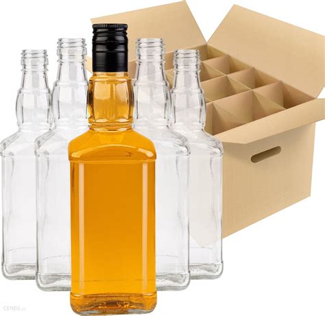 Superbutelki 40 Sztuk Butelki Daniels Na Whisky Brandy Koniak Bimber