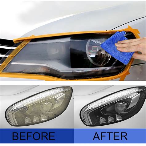 20ml Car Headlight Coating Refurbishment Repair Liquid Polish Cleaning ...