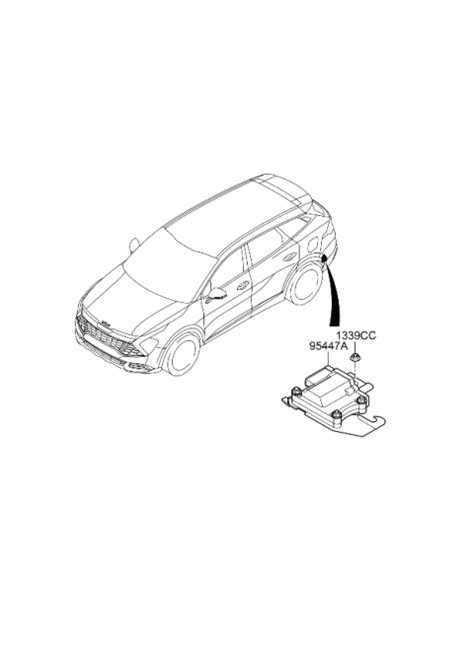 Transmission Control Unit 2024 Kia Sportage Gas