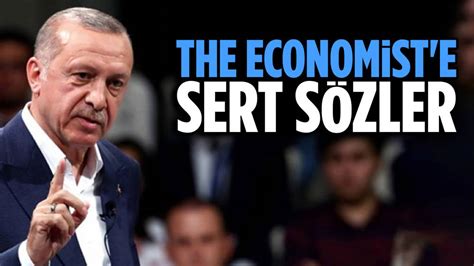 Erdoğan dan The Economist in kapağına tepki Ankara Masası