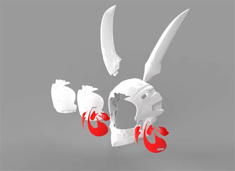 Nagoriyuki Guilty Gear Mask 3d Stl Digital File Only Etsy