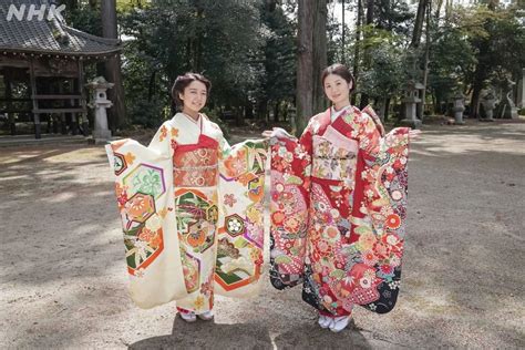 朝ドラ「カムカムエヴリバディ」カムカム On Instagram “おふたりとも、とーってもお似合いでしたね👘👘 上白石萌音 小野花梨