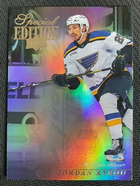 Jordan Kyrou Upper Deck Special Edition Insert Card Se Ebay