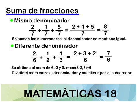 Como Resolver Una Suma De Fracciones