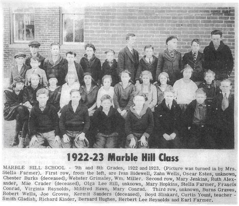 Marble Hill Historic Photos Season