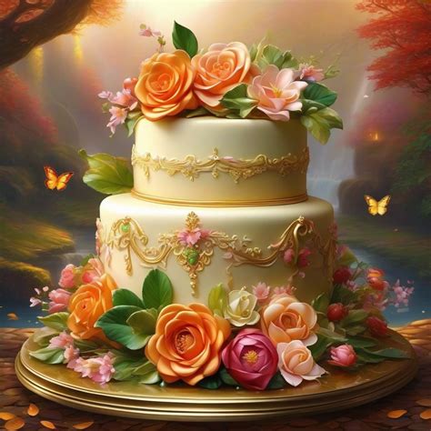 Онлайн пазл «Торт»