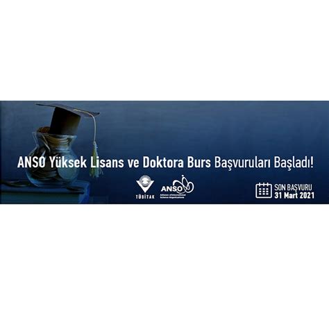 Anso Y Ksek Lisans Ve Doktora Burs Duyurusu Teknopolis Teknoloji