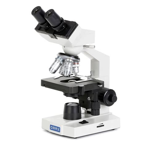 Omax M82e Series Led Lab Biological Binocular Compound Microscope 40x Omax