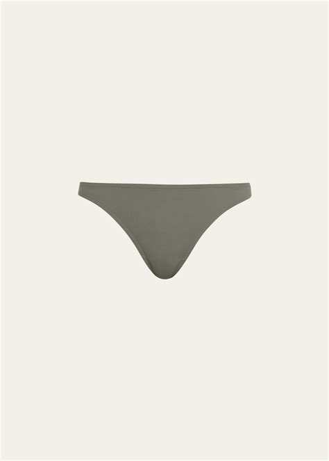 Eres Fripon Solid Low Rise Hipster Bikini Bottoms Bergdorf Goodman