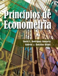 PDF Principios De Econometría David E Rodríguez Gabriel J