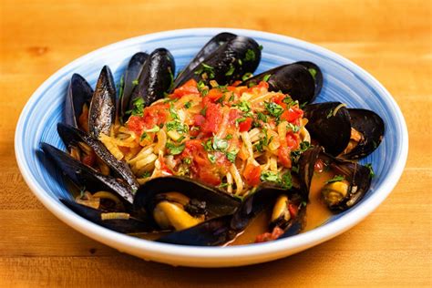 Mussels Marinara Food Over 50