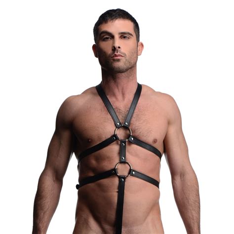 Male Full Body Harness Sex Toy Distributing
